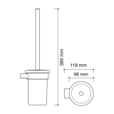 escobillero mural nua blackCOLLECTION | neodek