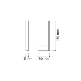 portarrollos repuesto mural rivaCOLLECTION | neodek