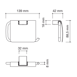 portarrollos con tapa umaCOLLECTION | neodek