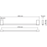 barra toallero umaCOLLECTION | neodek