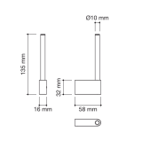 portarrollos repuesto umaCOLLECTION | neodek
