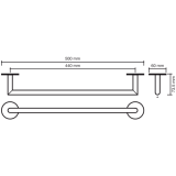 toallero barra aroCOLLECTION | neodek