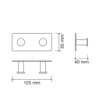 percha doble pixelCOLLECTION | neodek